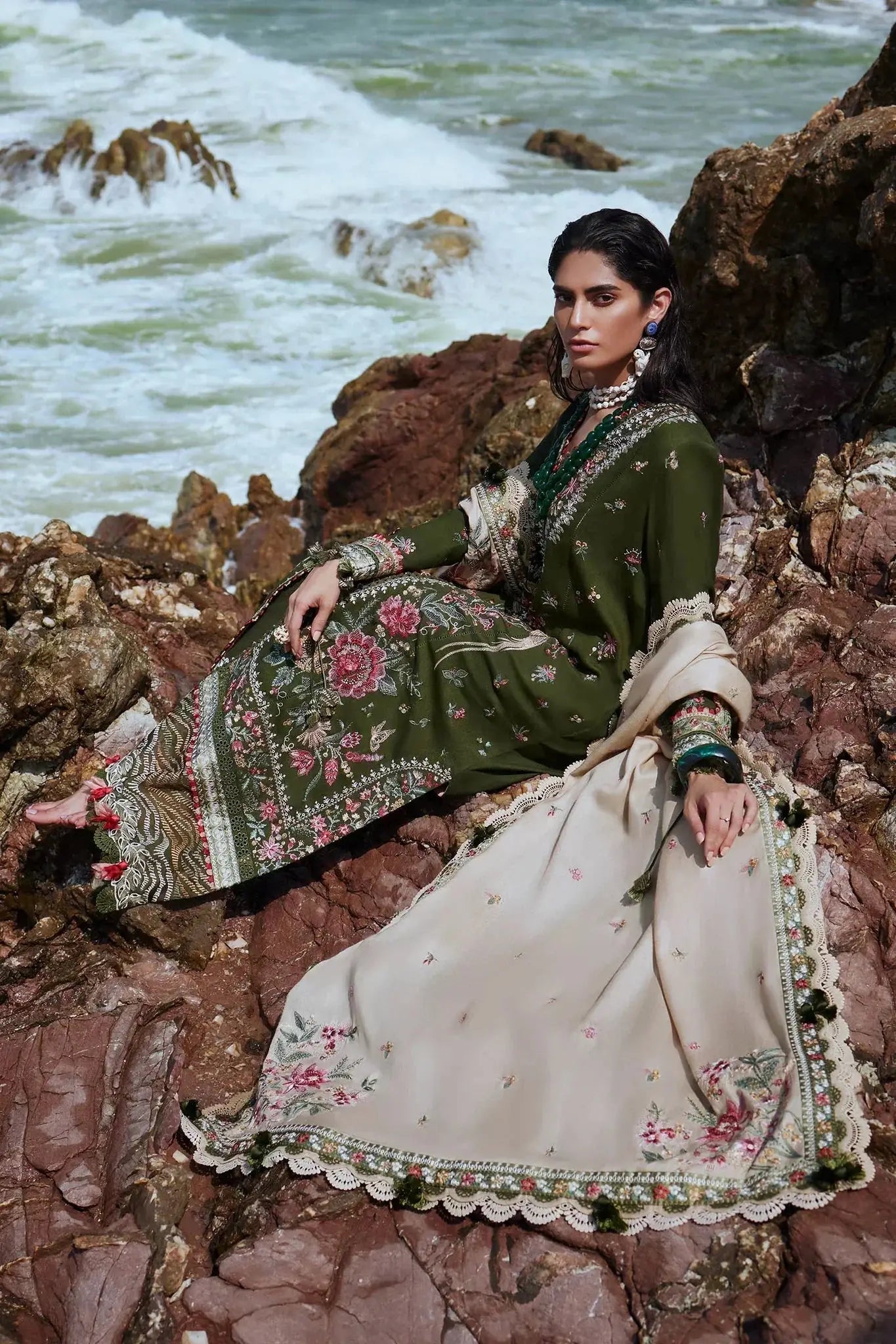 Elan | Winter 23 | CORA (EW23-03) - Pakistani Designer Dress - by Elan | Type: Luxury - 100% Original at Saira Sultan