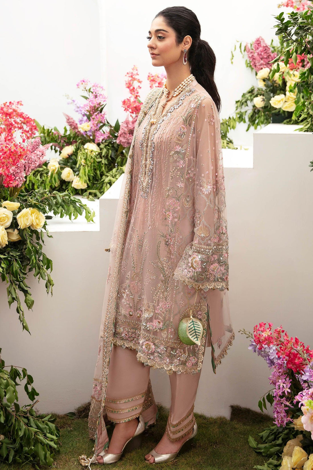Zaha | Gossamer Formals 23 | DERYA (ZC23-02) - Pakistani Designer Dress - by Zaha | Type: Bridal - 100% Original at Saira Sultan