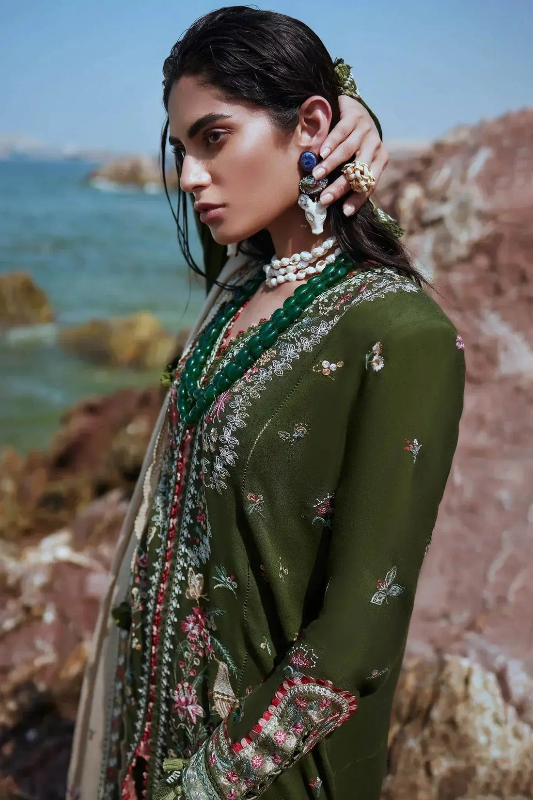 Elan | Winter 23 | CORA (EW23-03) - Pakistani Designer Dress - by Elan | Type: Luxury - 100% Original at Saira Sultan