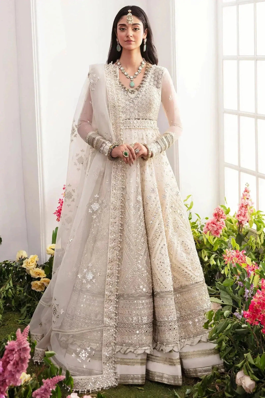 Zaha | Gossamer Formals 23 | Parisa - Pakistani Designer Dress - by Zaha | Type: Bridal - 100% Original at Saira Sultan