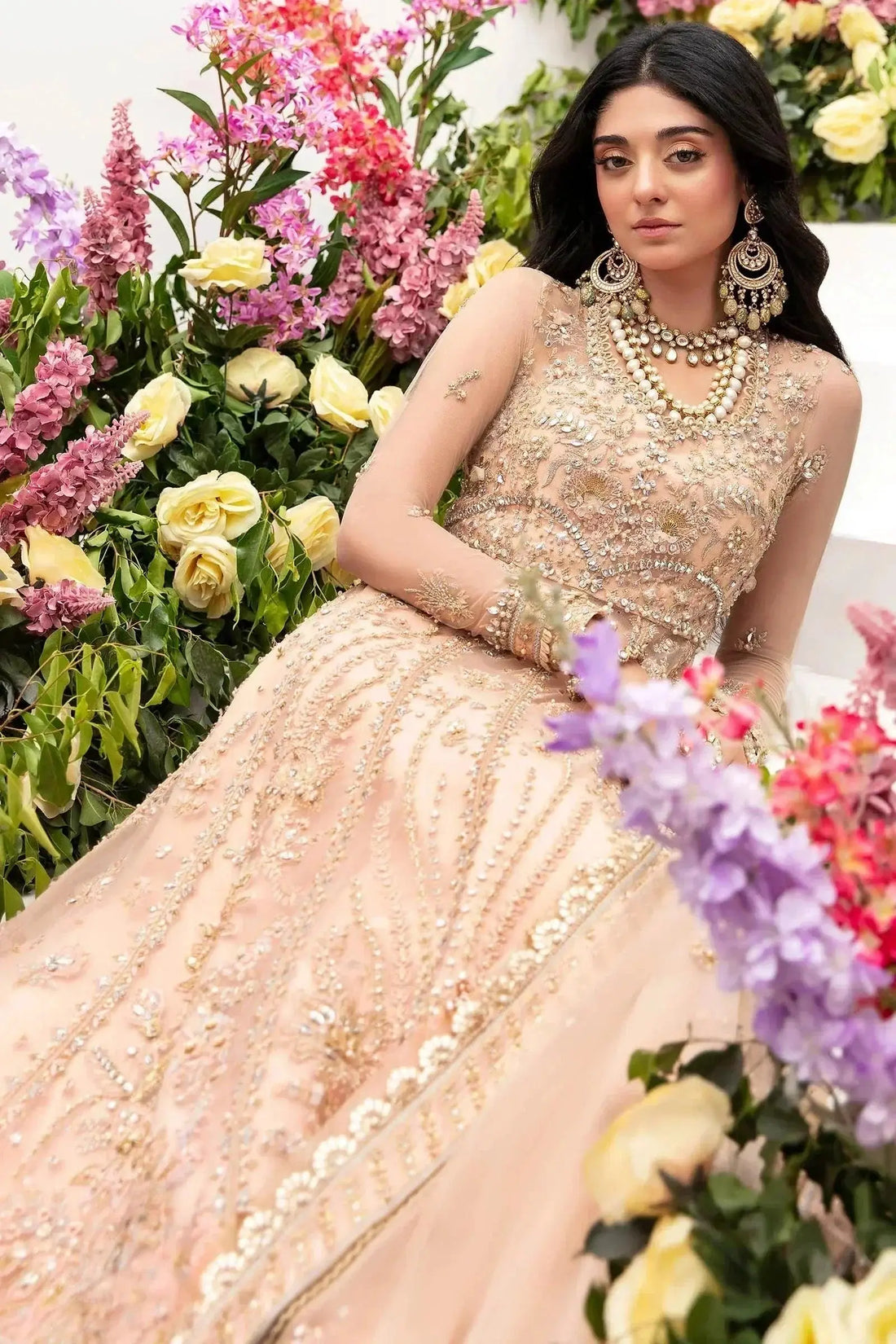Zaha | Gossamer Formals 23 | NEDA (ZC23-04) - Pakistani Designer Dress - by Zaha | Type: Bridal - 100% Original at Saira Sultan