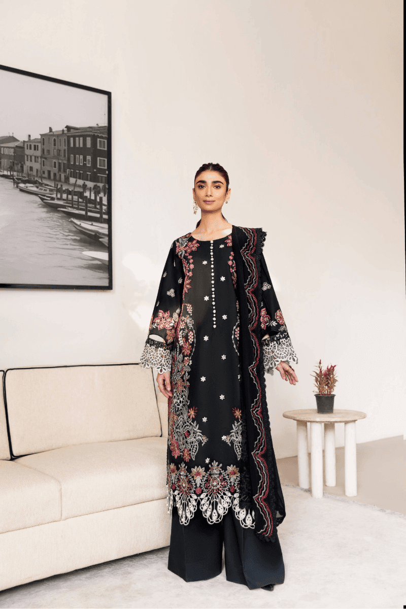 Manara | Mgrolia Garden 25 | MIDSUMMER NIGHT - Pakistani Designer Dress - by Manara | Type: Ladies Clothes - 100% Original at Saira Sultan