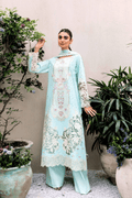 Manara | Mgrolia Garden 25 | AZURE - Pakistani Designer Dress - by Manara | Type: Ladies Clothes - 100% Original at Saira Sultan