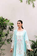 Manara | Mgrolia Garden 25 | AZURE - Pakistani Designer Dress - by Manara | Type: Ladies Clothes - 100% Original at Saira Sultan