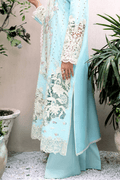 Manara | Mgrolia Garden 25 | AZURE - Pakistani Designer Dress - by Manara | Type: Ladies Clothes - 100% Original at Saira Sultan