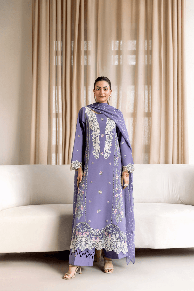 Manara | Mgrolia Garden 25 | ORCHID - Pakistani Designer Dress - by Manara | Type: Ladies Clothes - 100% Original at Saira Sultan