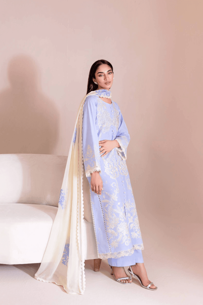 Manara | Mgrolia Garden 25 | IRIS - Pakistani Designer Dress - by Manara | Type: Ladies Clothes - 100% Original at Saira Sultan
