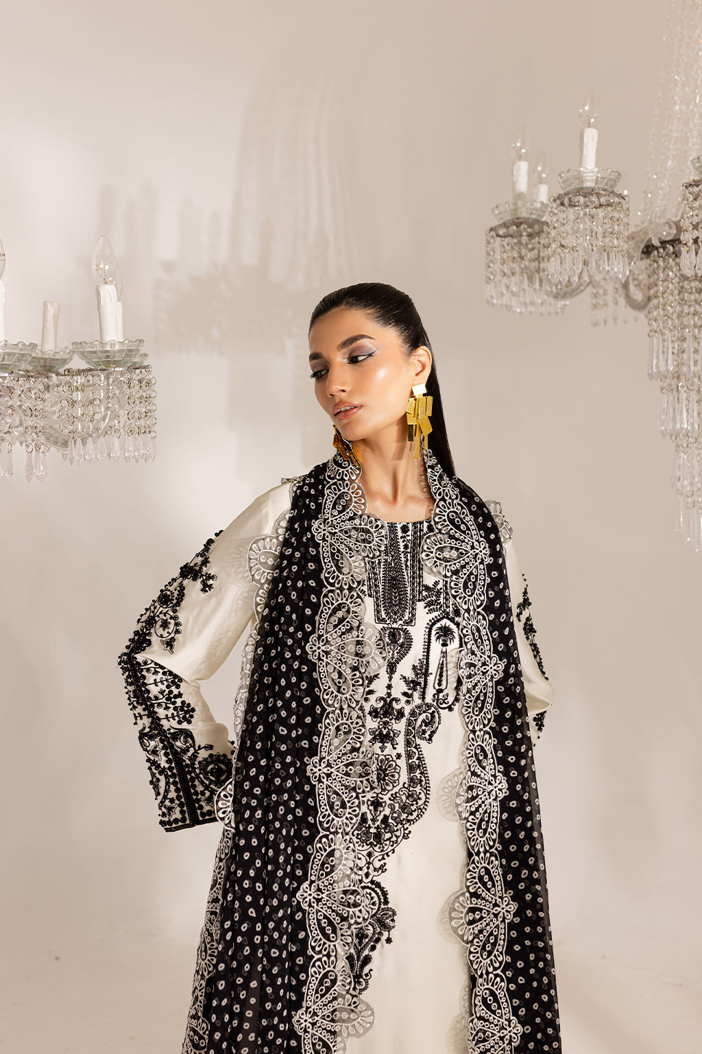 Vanya | Gulraz Formals | FF-52 L Off White Raw Silk