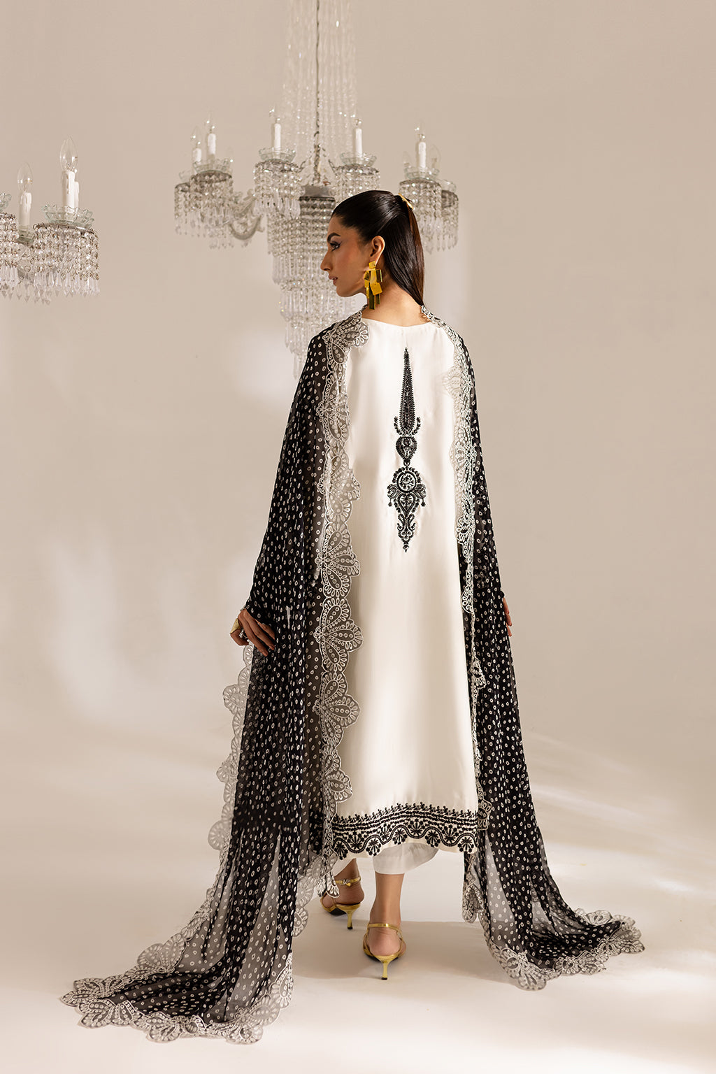 Vanya | Gulraz Formals | FF-52 XS Off White Raw Silk