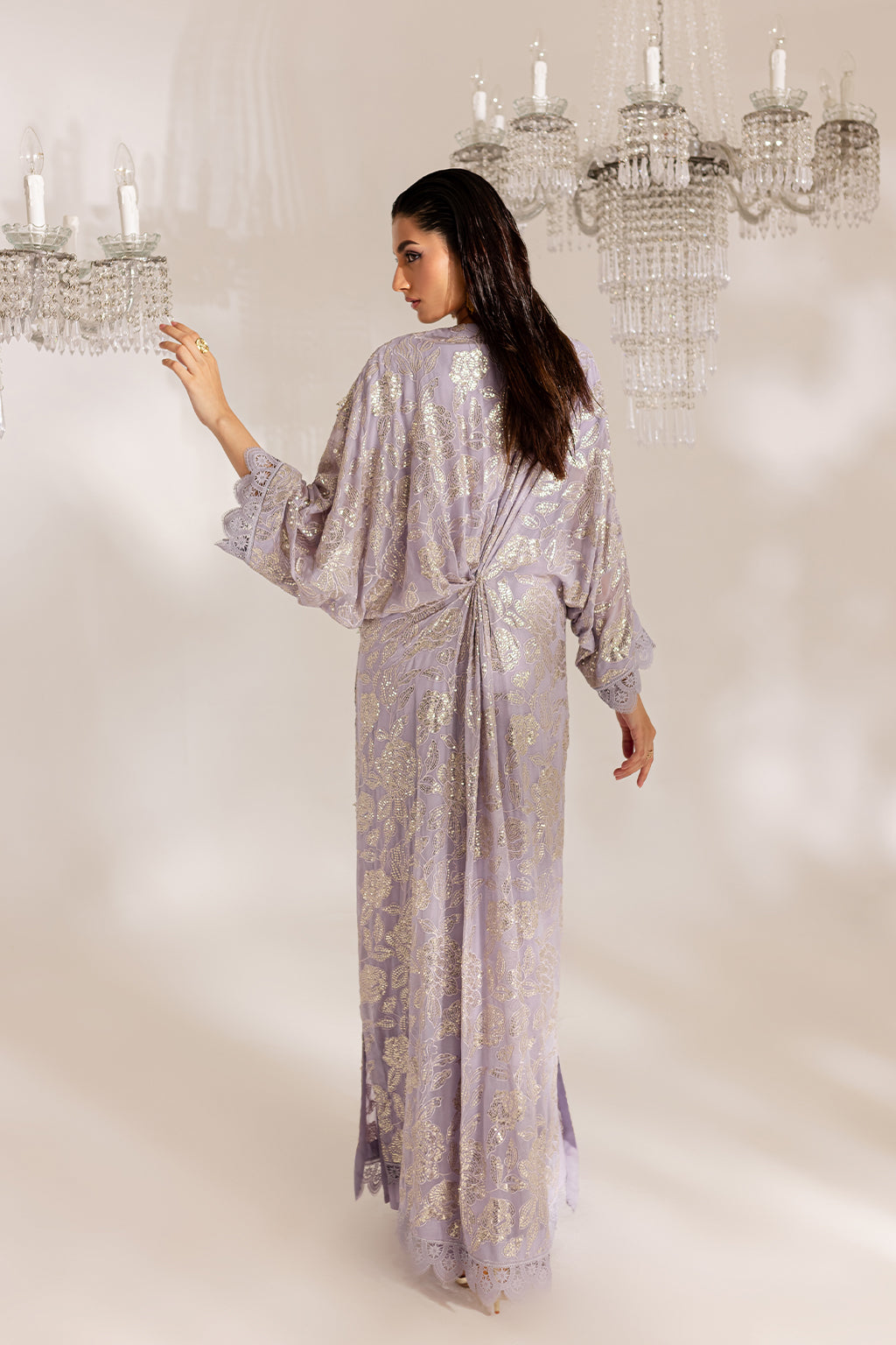 Vanya | Gulraz Formals | FF-58 XS Soft Lilac Chiffon