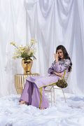 Hana | Viridity Ready to Wear | Opera-VRT-004 S Lavender Raw Silk