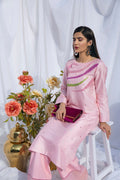 Hana | Viridity Ready to Wear | Curvy Candy-VRT-007 L Pink Raw Silk