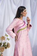 Hana | Viridity Ready to Wear | Curvy Candy-VRT-007 S Pink Raw Silk