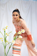 Hana | Viridity Ready to Wear | Tiffany-VRT-005 L Peach Pink Organza