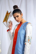 Hana | Viridity Ready to Wear | Marlin -VRT-012 M White Raw Silk