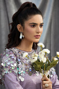 Hana | Viridity Ready to Wear | Opera-VRT-004 M Lavender Raw Silk