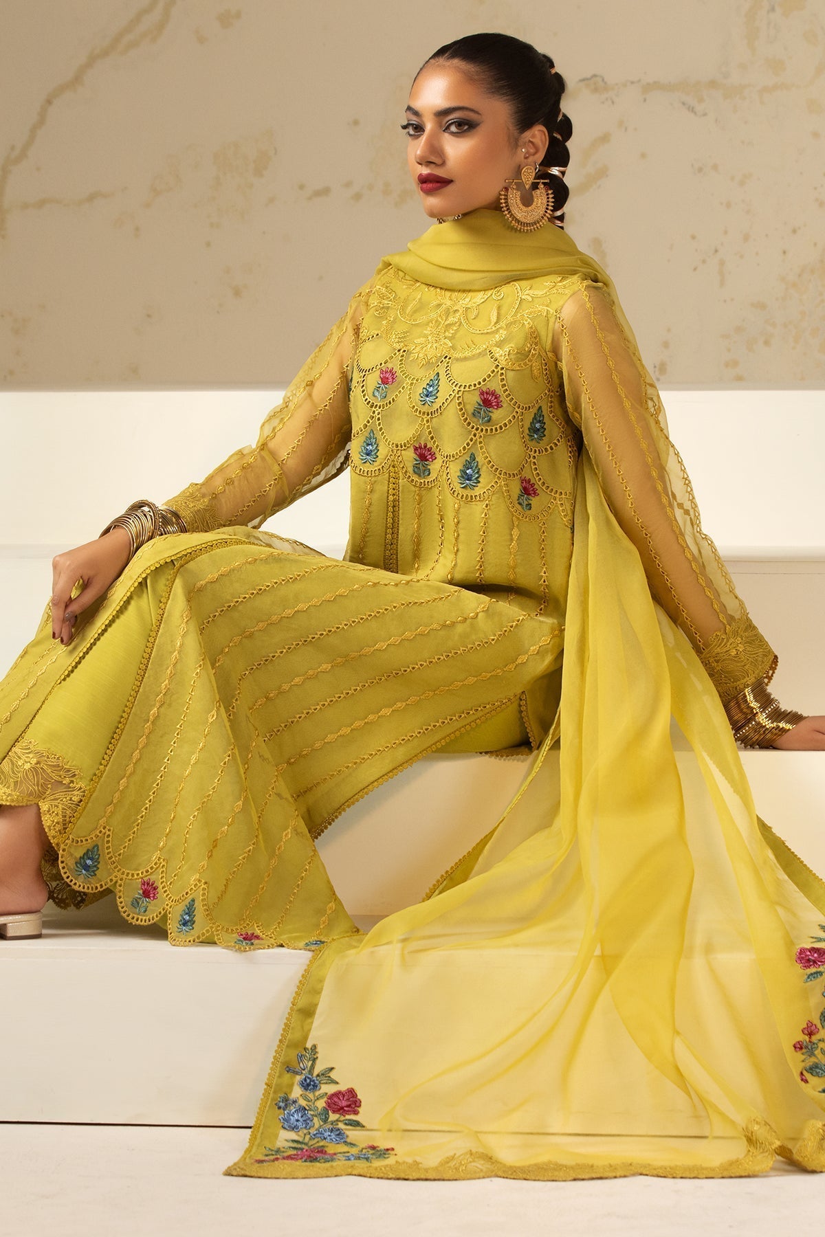 Charizma | Festive Pret | CMA-4-33 - Pakistani Designer Dress - by Charizma | Type: Luxury - 100% Original at Saira Sultan