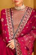Charizma | Festive Pret | CMA-5-131 L Hot Pink Raw Silk