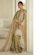 Cross Stitch | Wedding Collection 25 | AZURE PEARL XL Mehndi Green Silk