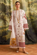 Marjjan | Guzel Lawn | SMC 207-A (White) - Pakistani Designer Dress - by Marjjan - Type : Ladies Clothes - 100% Original at Saira Sultan