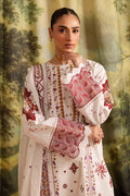 Marjjan | Guzel Lawn | SMC 207-A (White) - Pakistani Designer Dress - by Marjjan - Type : Ladies Clothes - 100% Original at Saira Sultan