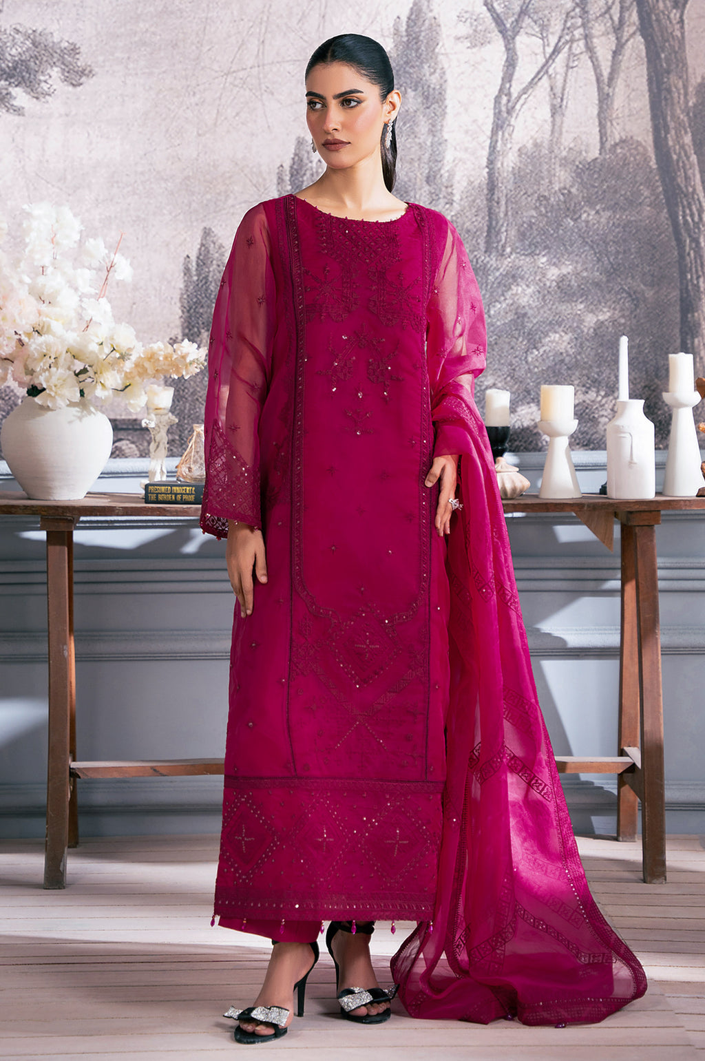 Zeen | Azalea Collection | WOM34128 - Pakistani Designer Dress - by Zeen - Type : Ladies Clothes - 100% Original at Saira Sultan