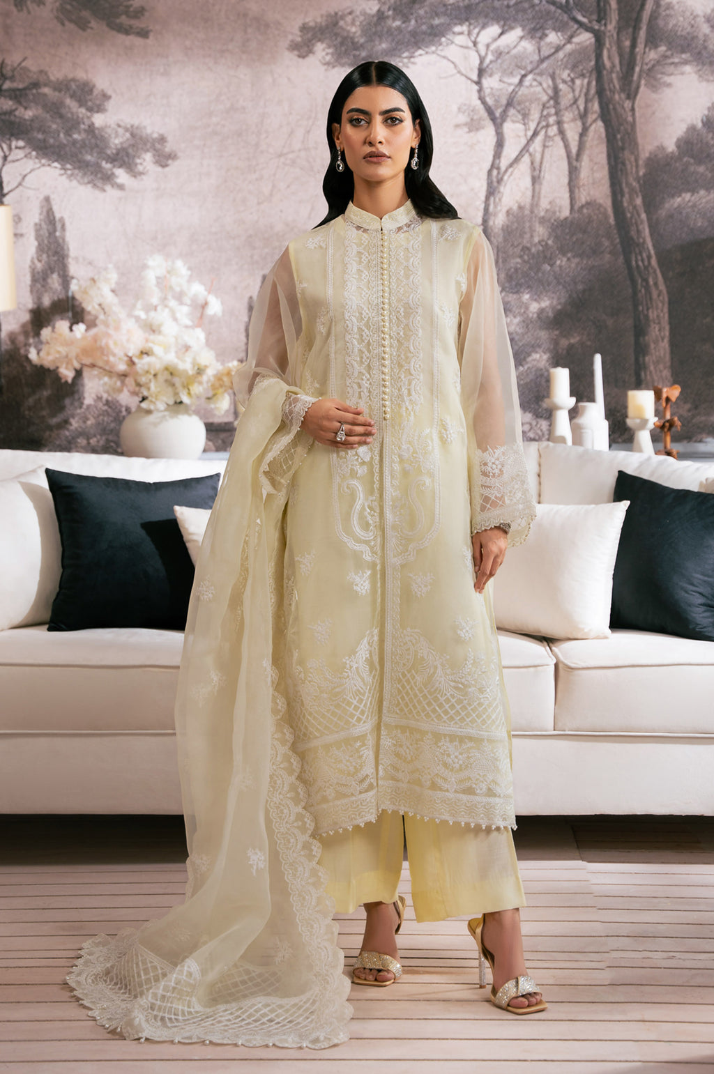 Zeen | Azalea Collection | WOM34129 - Pakistani Designer Dress - by Zeen - Type : Ladies Clothes - 100% Original at Saira Sultan