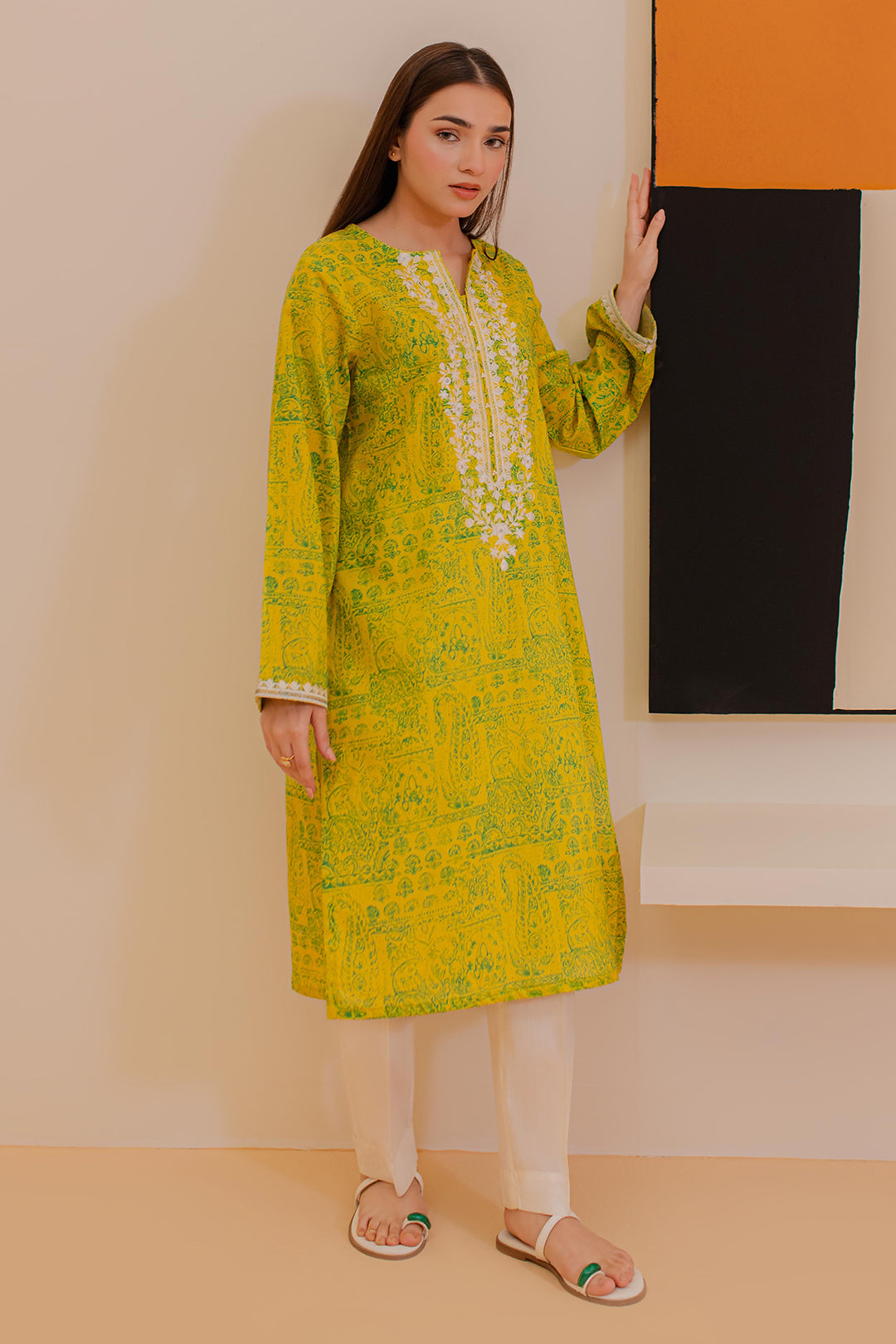 Zellbury | Summer Pret | Embroidered Kurta - 2845 XL