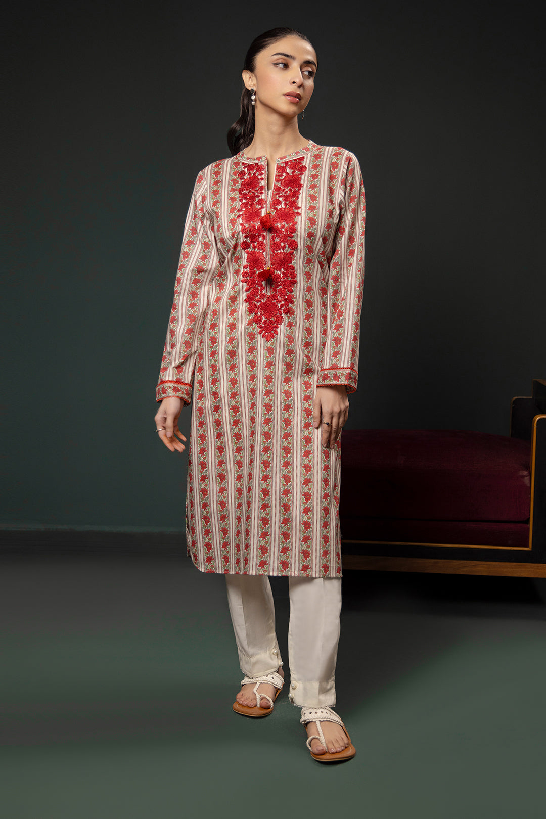 Zellbury | Summer Pret | Embroidered Kurta - 2864