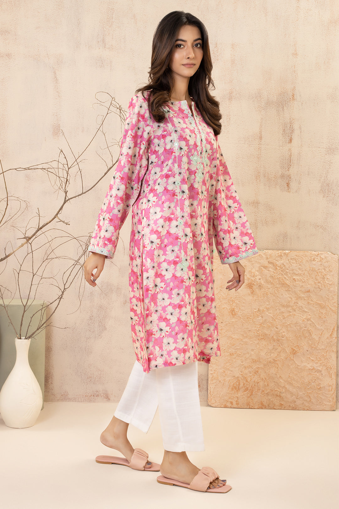 Zellbury | Summer Pret | Embroidered Kurta - 2865