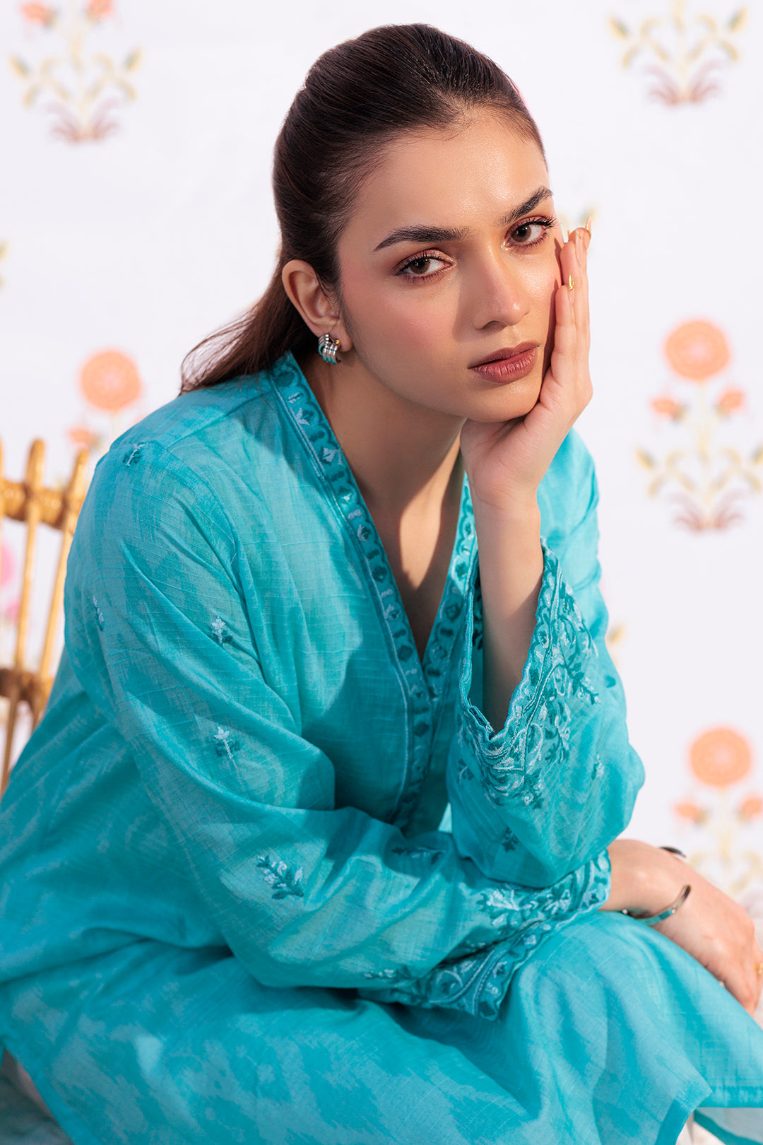 Zellbury | Summer Pret | Embroidered Kurta - 2875