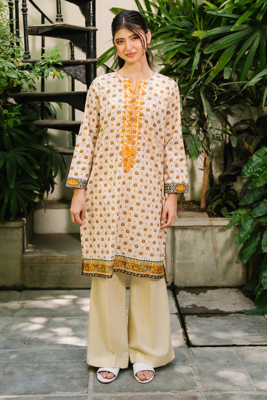 Zellbury | Summer Pret | Embroidered Kurta - 2896 XL