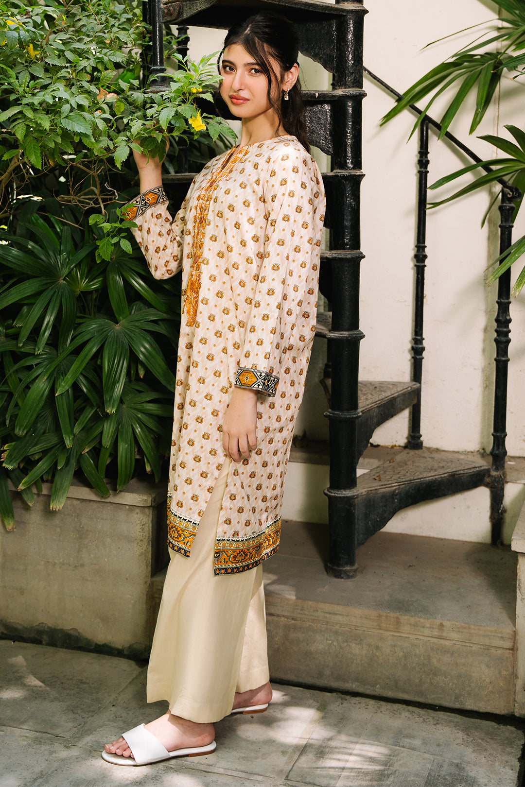 Zellbury | Summer Pret | Embroidered Kurta - 2896