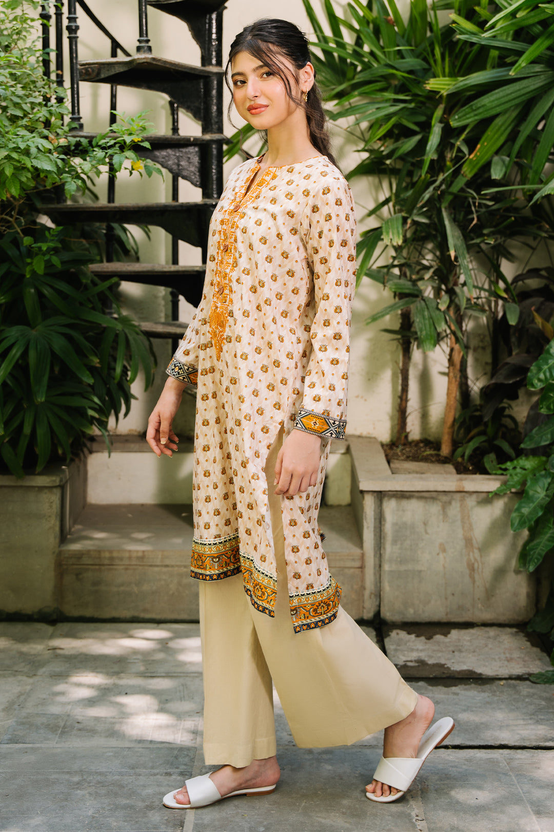 Zellbury | Summer Pret | Embroidered Kurta - 2896