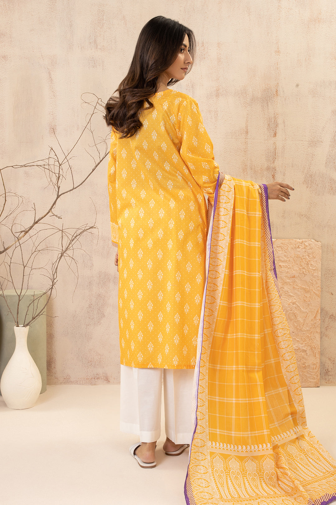 Zellbury | Summer Pret | Embroidered Kurta Dupatta - 2823