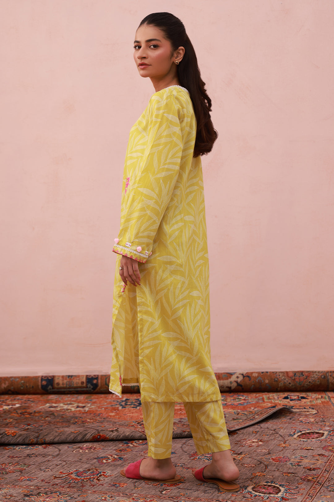 Zellbury | Summer Pret | Embroidered Kurta Trouser - 2882