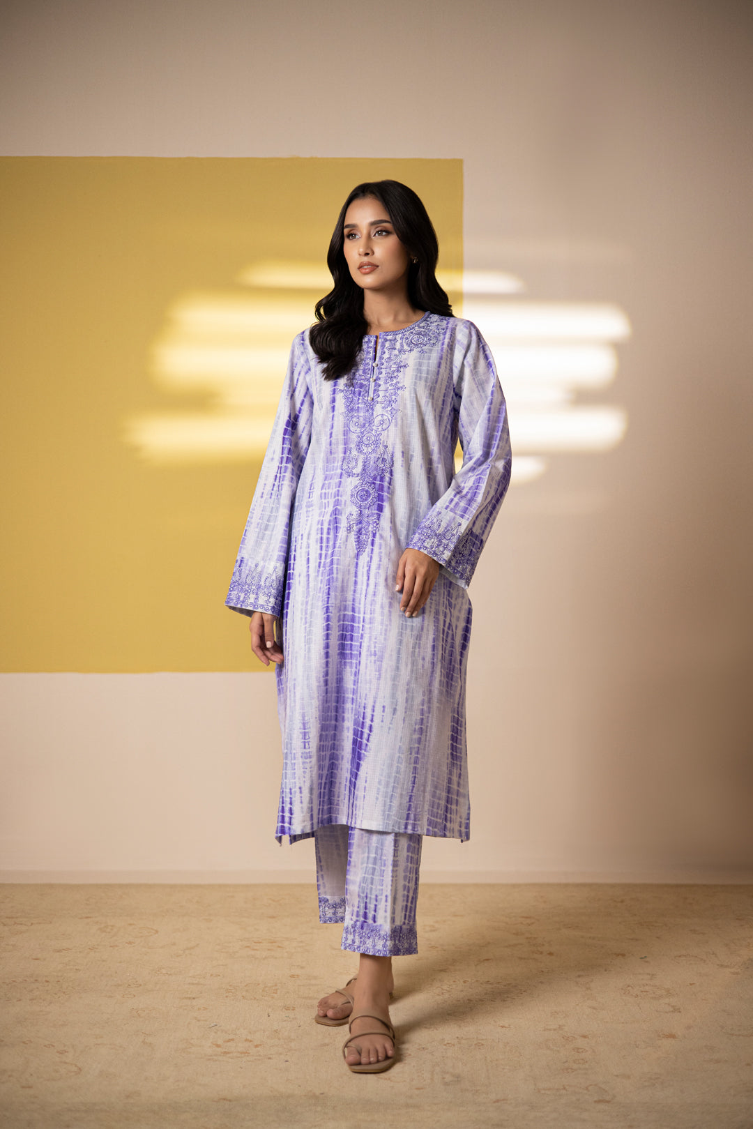 Zellbury | Summer Pret | Embroidered Kurta Trouser - 3217