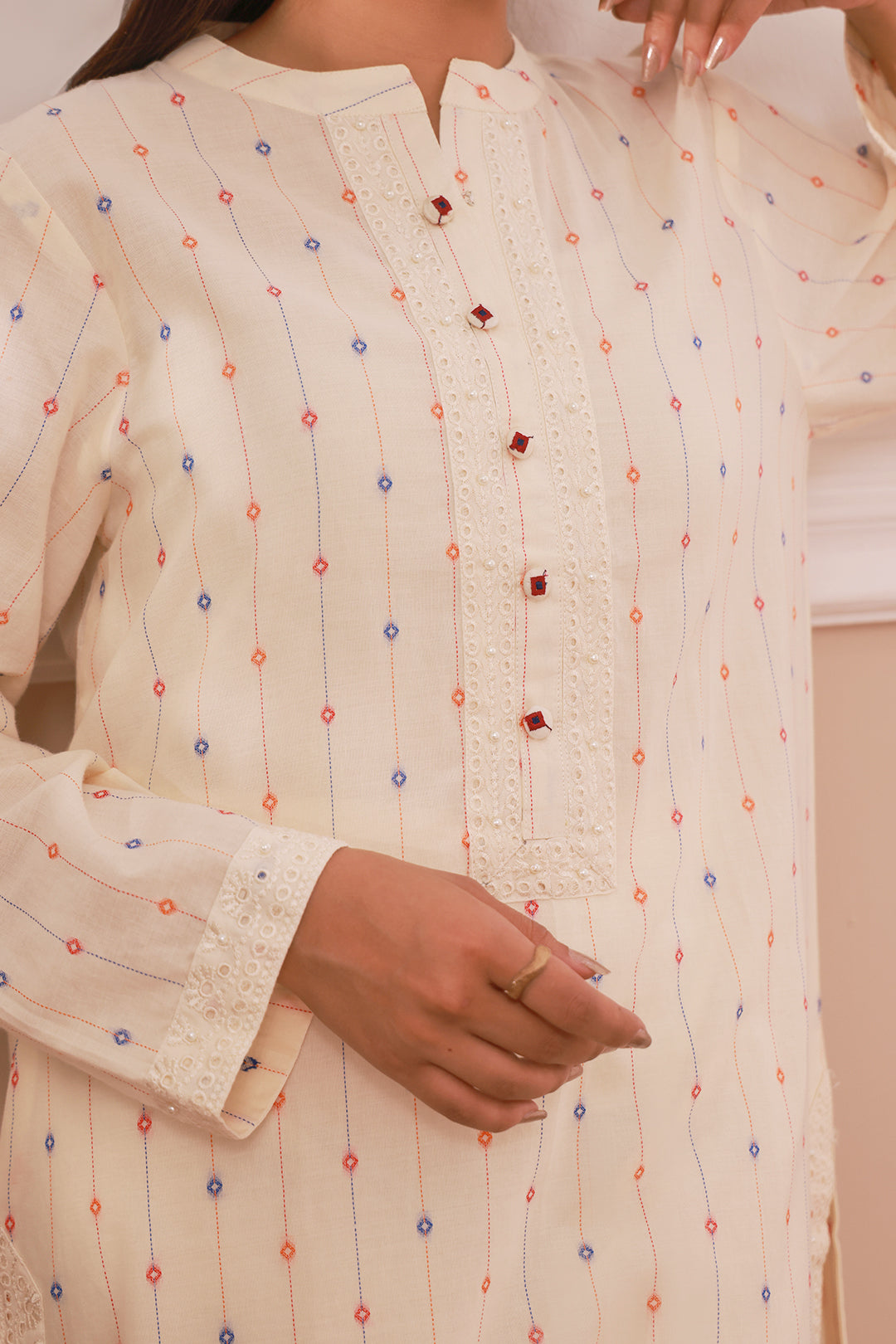 Zellbury | Summer Pret | Embroidered Kurta Trouser - 3323