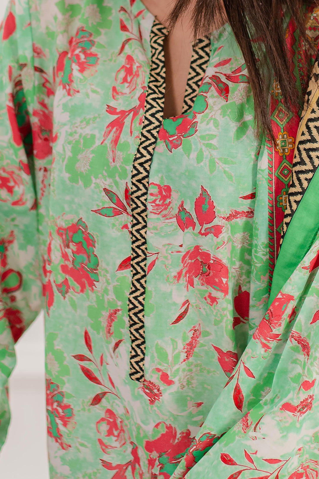 Zellbury | Summer Pret | Kurta Dupatta Trouser - 2829