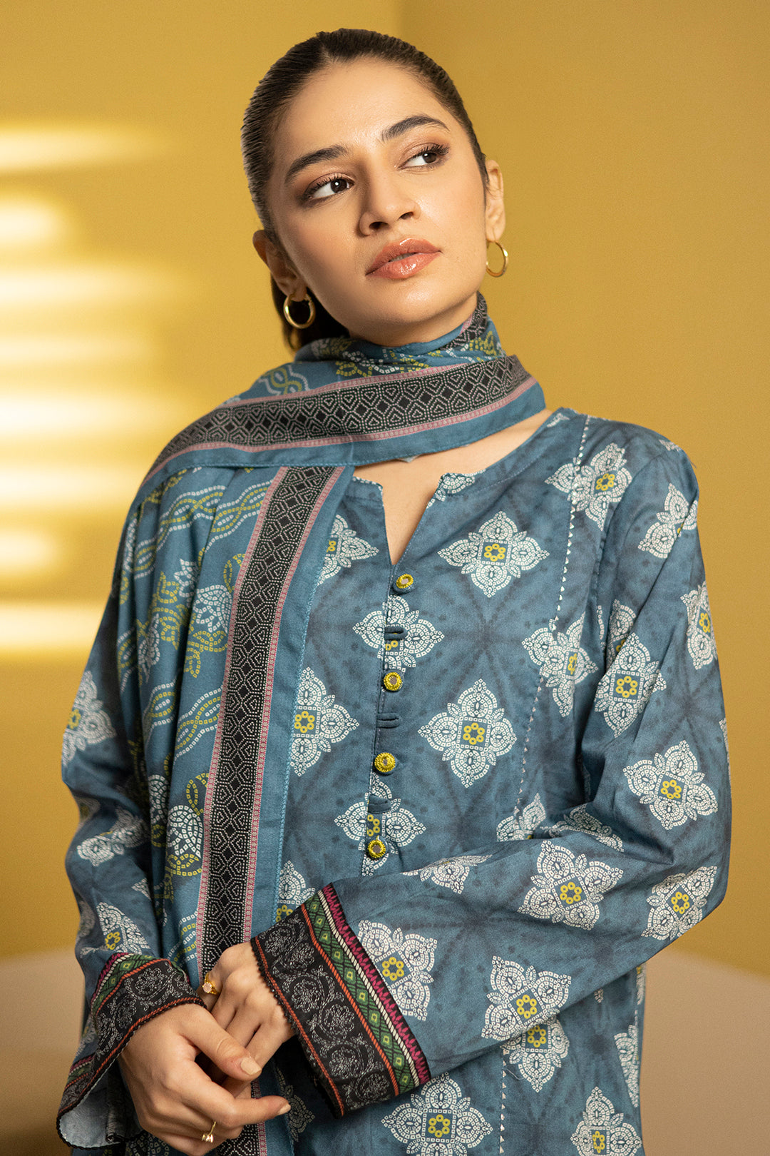 Zellbury | Summer Pret | Kurta Dupatta Trouser - 3244