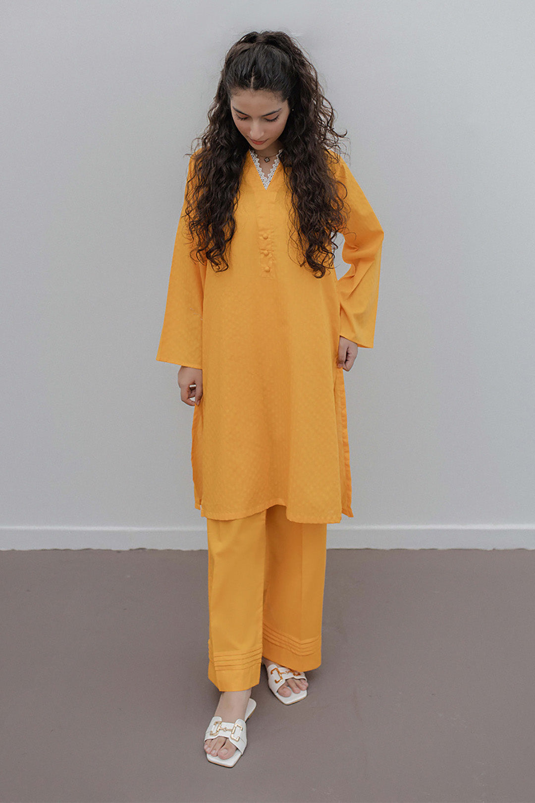 Zellbury | Summer Pret | Embroidered Kurta Trouser - 0923