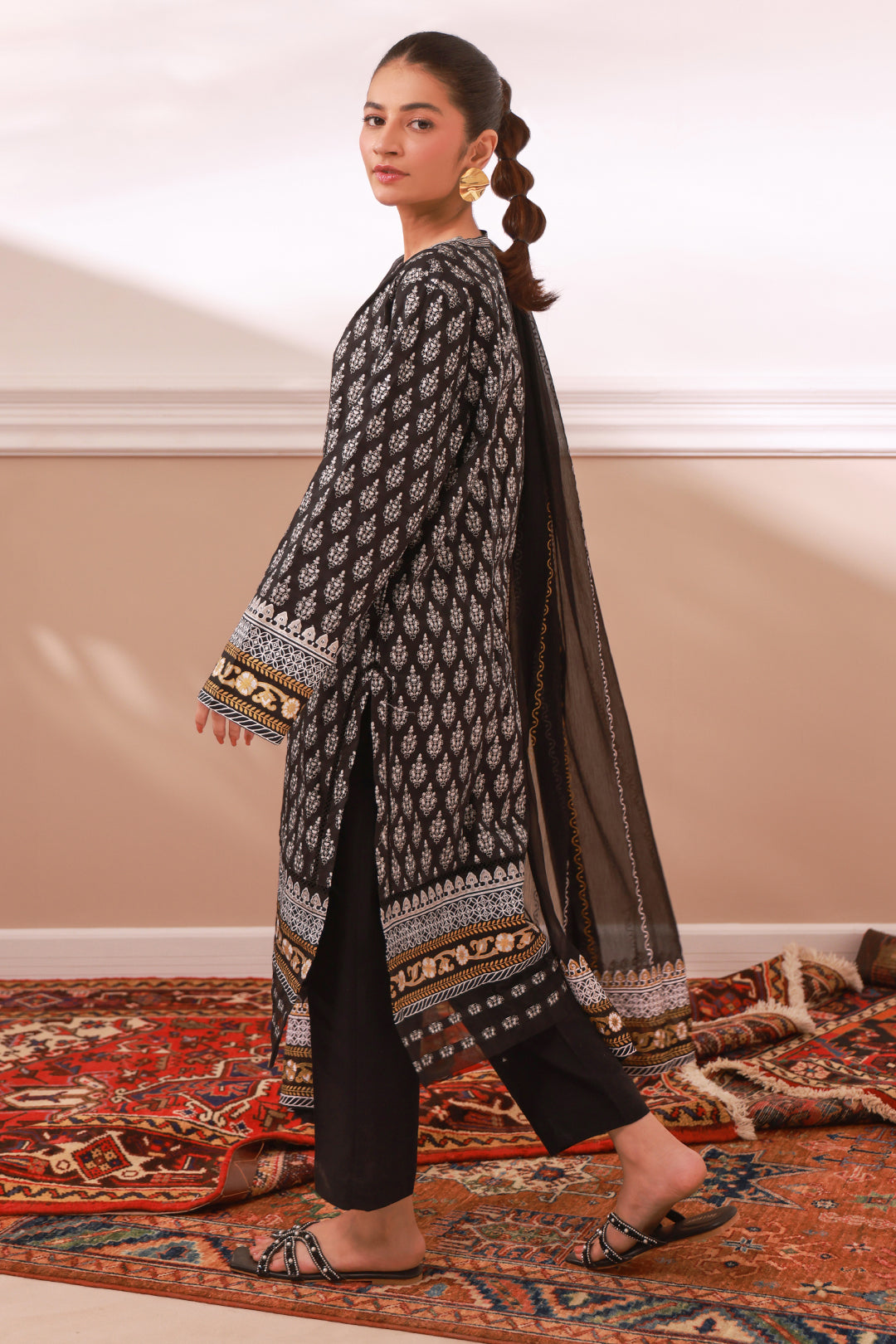 Zellbury | Summer Pret | Embroidered Kurta Dupatta - 0973