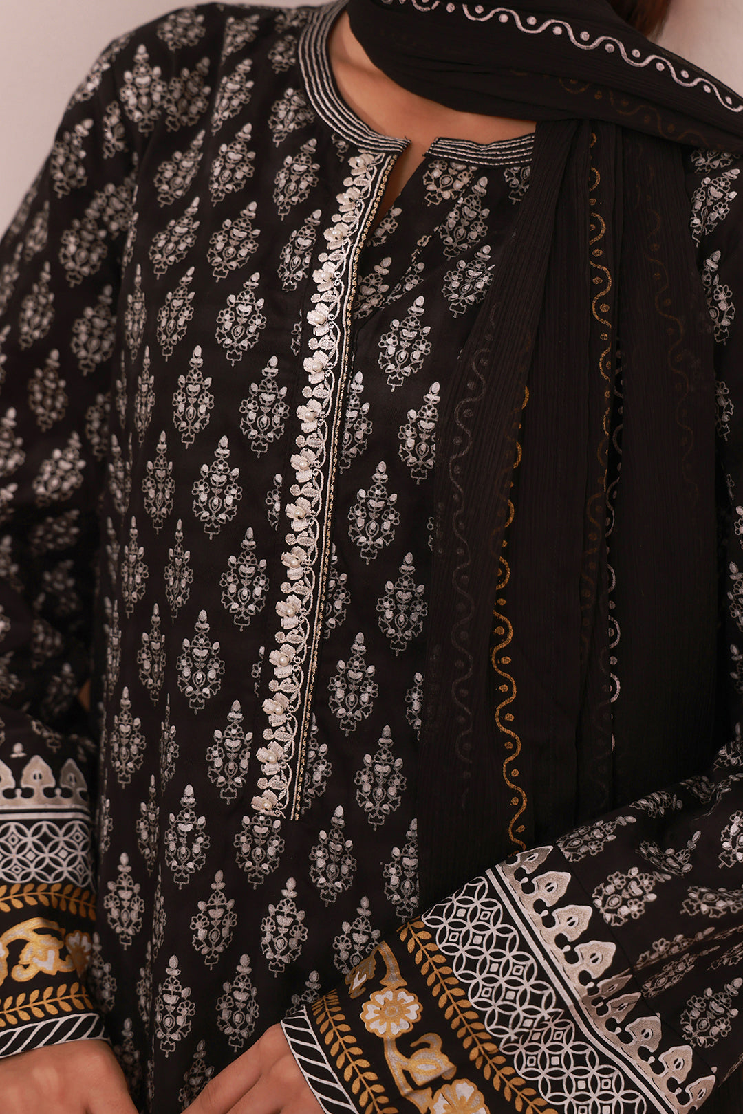 Zellbury | Summer Pret | Embroidered Kurta Dupatta - 0973