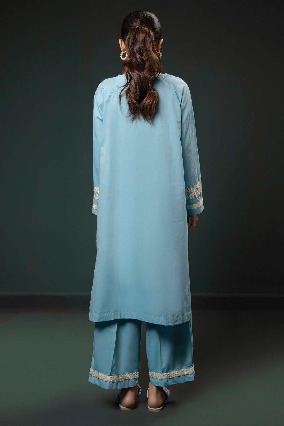 Zellbury | Summer Pret | Embroidered Kurta Trouser - 0977