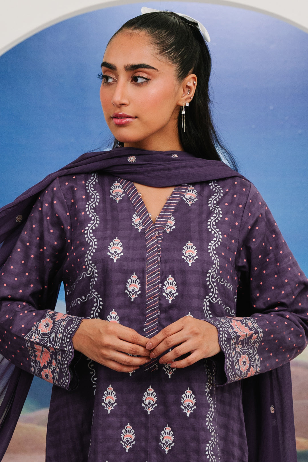 Zellbury | Summer Pret | Kurta Dupatta Trouser - 1102 XL