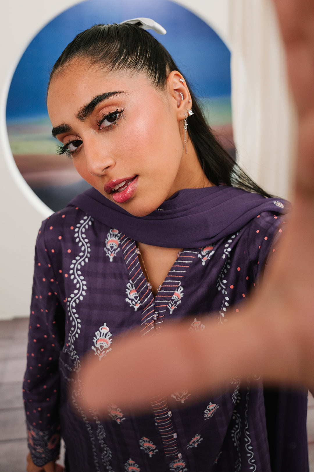 Zellbury | Summer Pret | Kurta Dupatta Trouser - 1102
