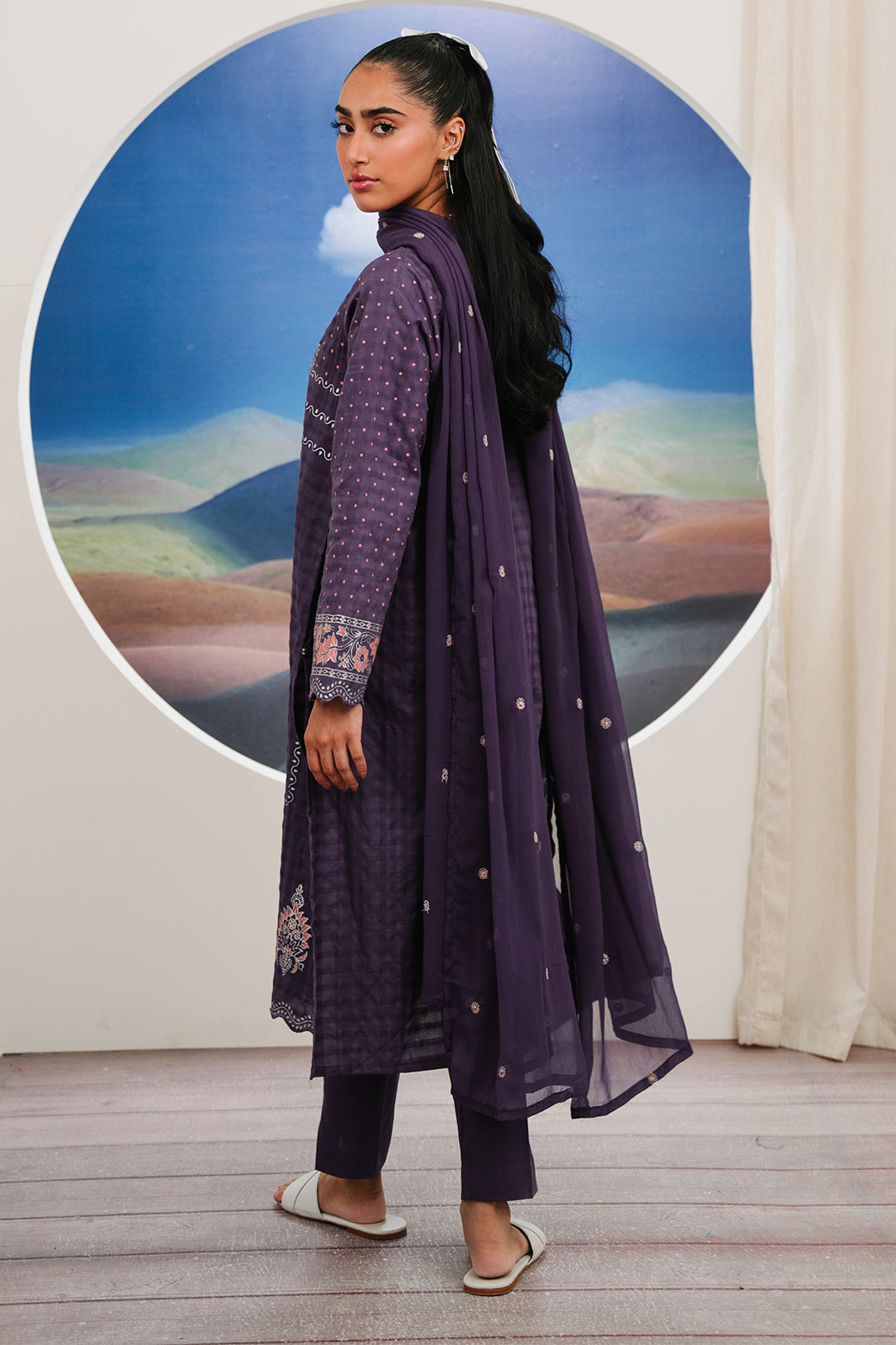 Zellbury | Summer Pret | Kurta Dupatta Trouser - 1102