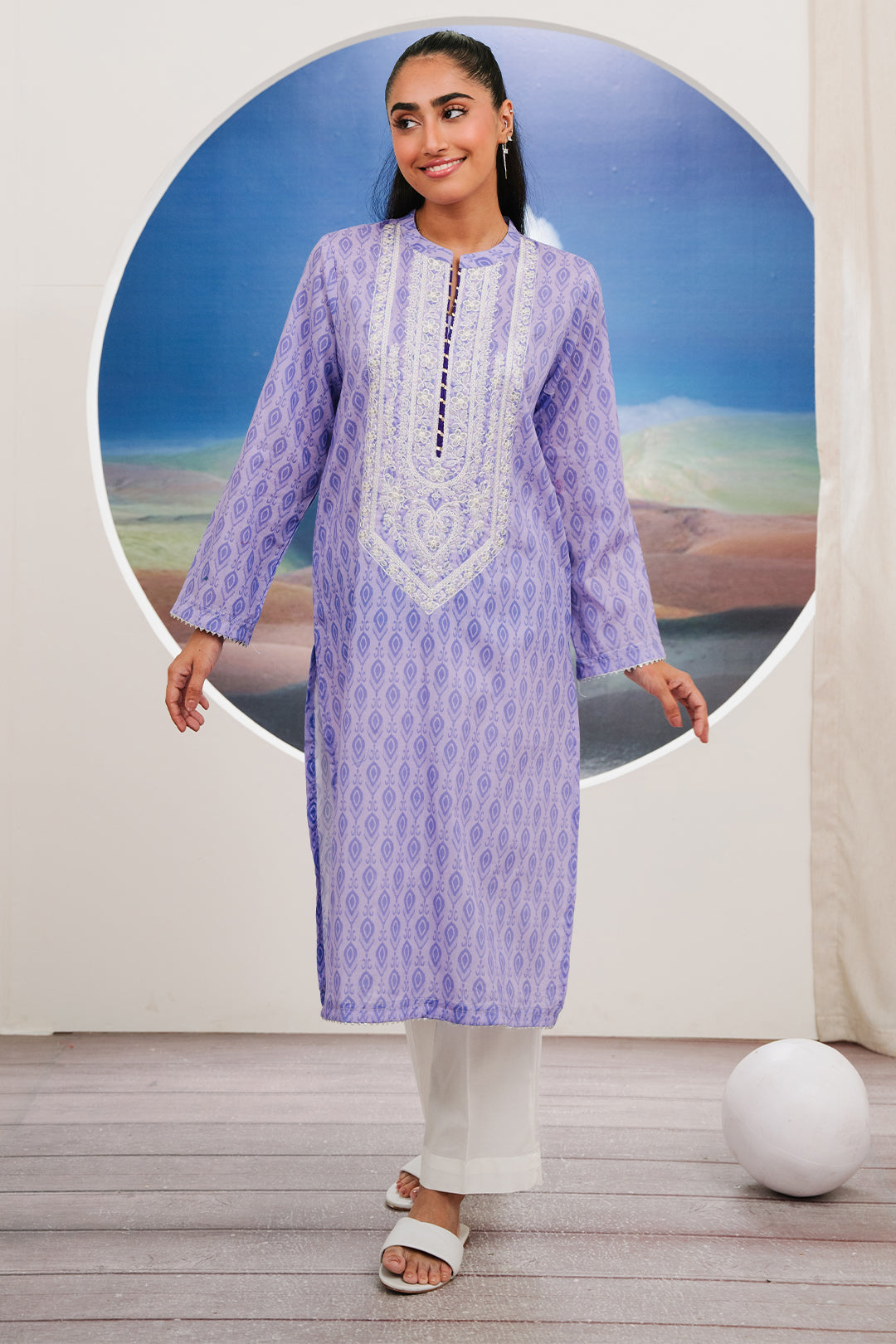 Zellbury | Summer Pret | Embroidered Kurta - 1849 XL