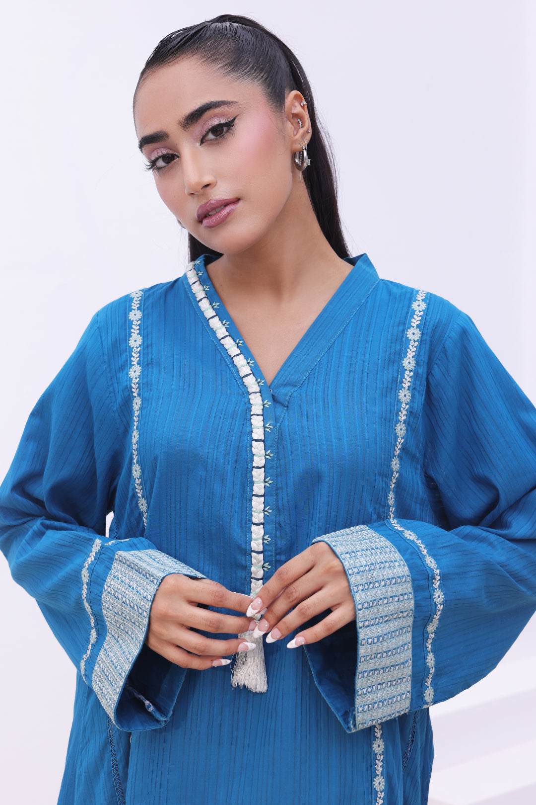Zellbury | Summer Pret | Embroidered Kurta - 1864 XL
