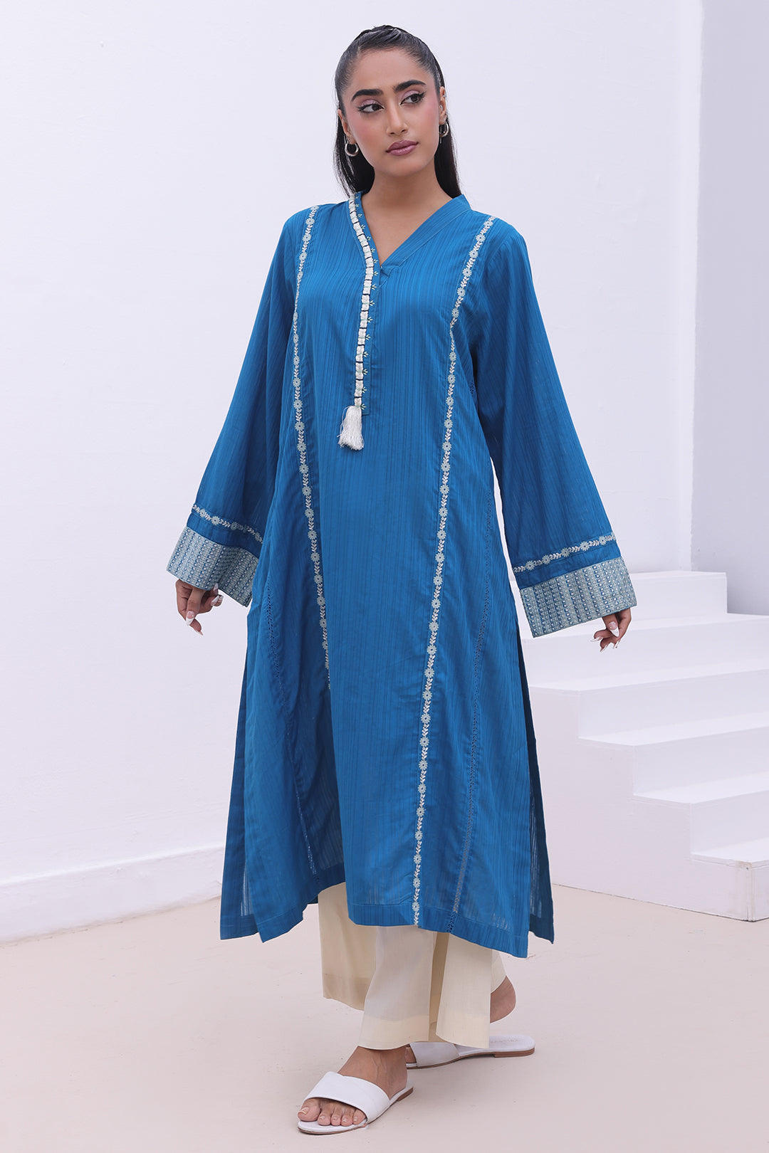 Zellbury | Summer Pret | Embroidered Kurta - 1864